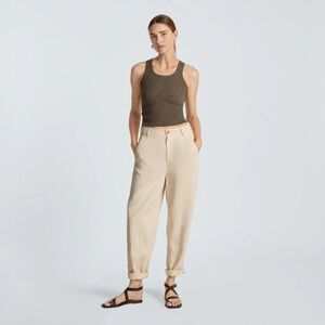 Everlane chino buttersoft size 0 color parchment
